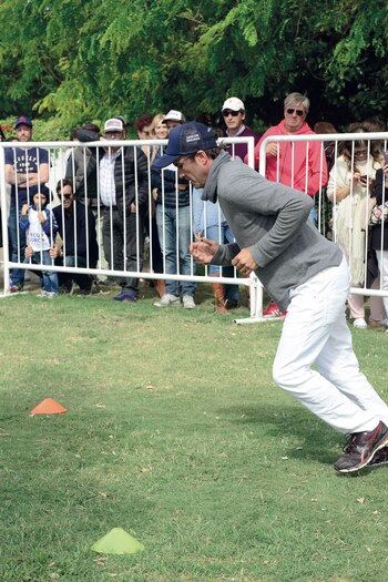 Concentrado y listo para ganar.