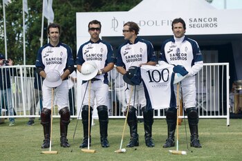 Con los compañeros de La