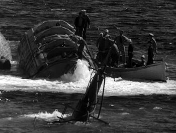 El submarino luego fue sacado