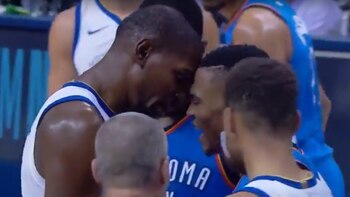 Russell Westbrook y Kevin Durant