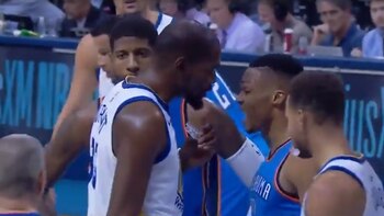 Russell Westbrook y Kevin Durant