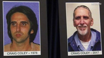 Craig Coley en 1978 (izquierda)