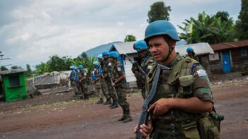 Cascos azules uruguayos en Congo