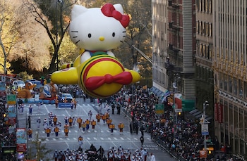 El globo de Hello Kitty