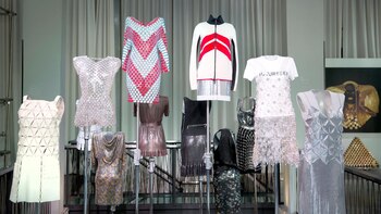 Seis diseños de Paco Rabanne.