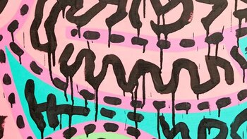 El diseño de esta pintura