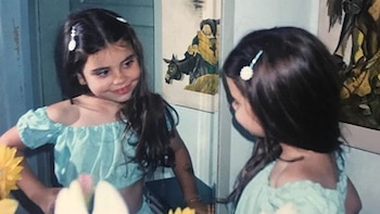 De Dominici, de niña (Foto: