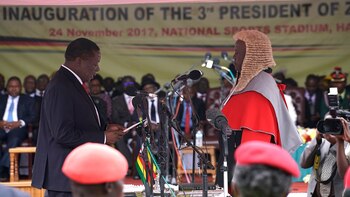 El momento de la jura