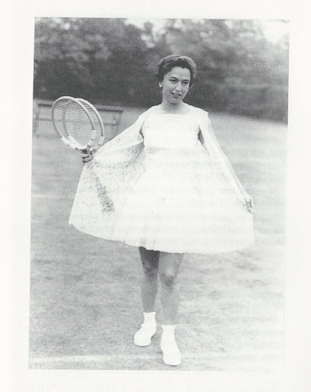 Mary Terán con uno de