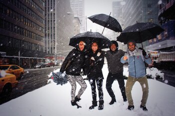 La familia, unida: Marynés Breña