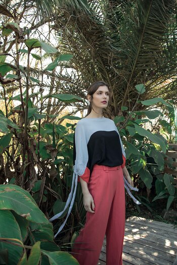 Remera tricolor (Mariana Dappiano) y