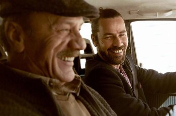 Otra escena de “Wajib”, un