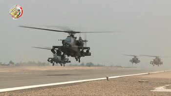 El ataque incluyó helicópteros y