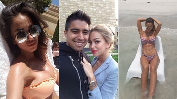 Olga Romanova, esposa del futbolista