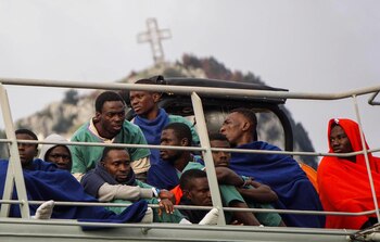 Unos 200 migrantes fueron rescatados