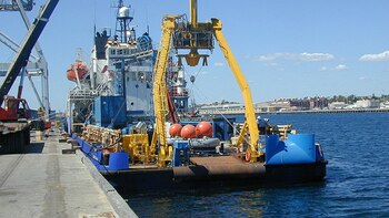 Una de las estaciones hidroacústicas,