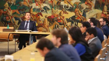 La presentación del Banco Itaú,