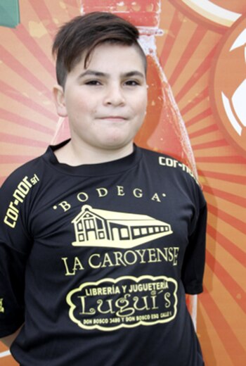 Uriel Cuitiño, arquero de Colonia Caroya (Foto: Damián Reyna)