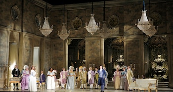 “Andrea Chenier”, en una puesta