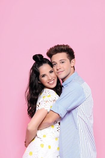 Cande Molfese y Ruggero Pasquarelli