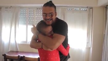 La emoción de Verónica al