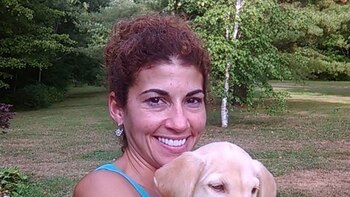 Rosemary con uno de sus