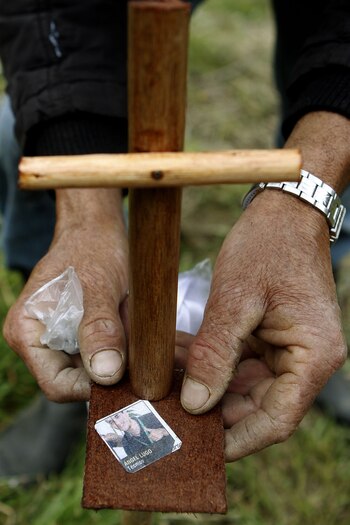 El recuerdo de los fallecidos