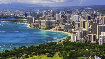 Honololu, la capital de Hawaii.