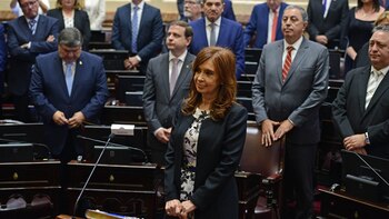 Jura de Cristina Kirchner en