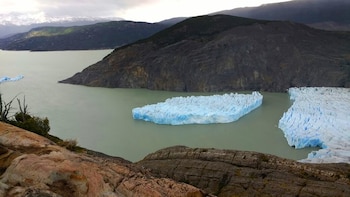 El desprendimiento del glaciar Grey