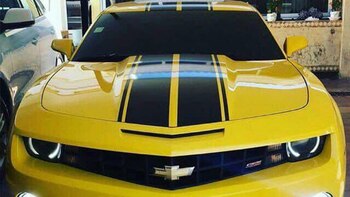 El Camaro puesto a la