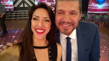 Denisse Romano junto a Marcelo