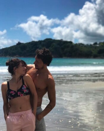 “Amarte mucho”, escribió Nico junto