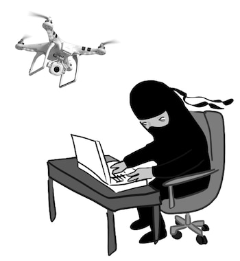 Hackear drones, una de las