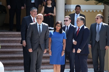 Delcy Rodríguez, presidente de la