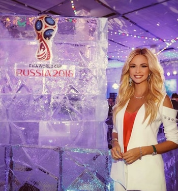 Victoria Lopyreva es la embajadora