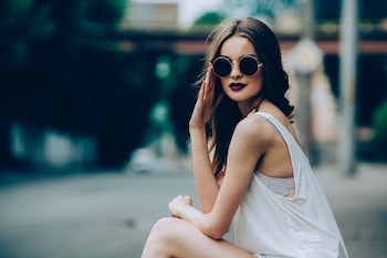 Los anteojos de sol se