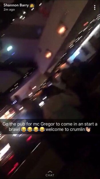 Un testigo publicó una foto