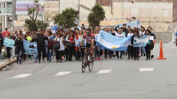 En simultáneo a la marcha,