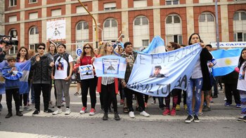 Familiares marcharon en Mar del