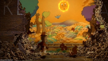 La entrada a Toontown