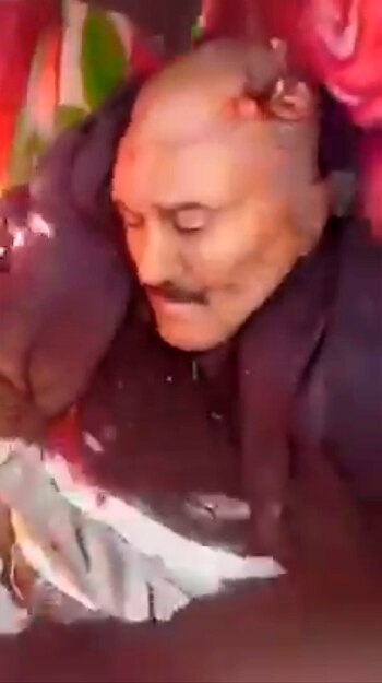 Las imágenes muestran una brutal