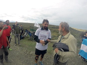 Llegada al Kilómetro Cero en Cabo