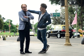 Padre e hijo. Foto: Alejandro