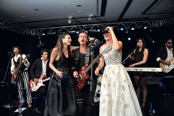 Luciana Aymar y Valeria Mazza