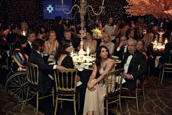 La mesa principal de la