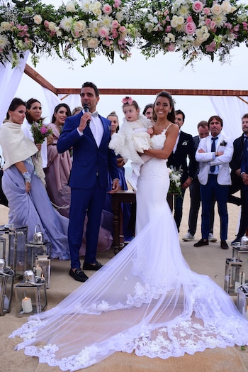 Junto a papá y mamá