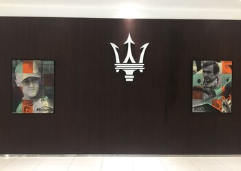 Los cuadros a Schumacher y