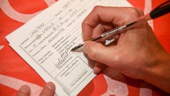 La firma del diputado nacional