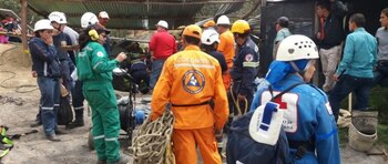 Labores de búsqueda en la